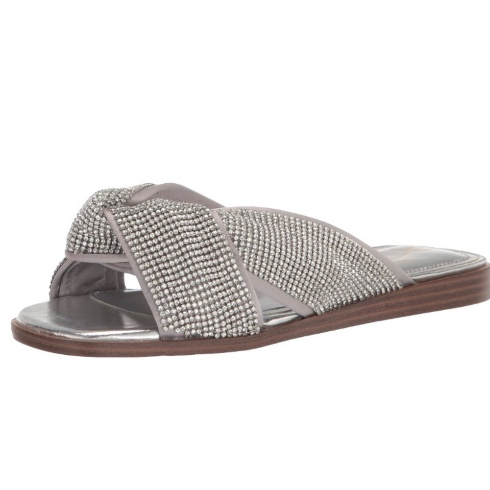 Sam Edelman Silver Issie Women's Sandals Size 8.5